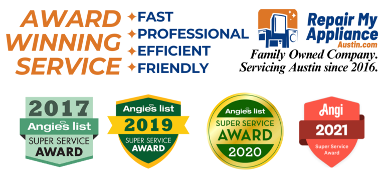 repair my appliance award winning service in austin since 2016