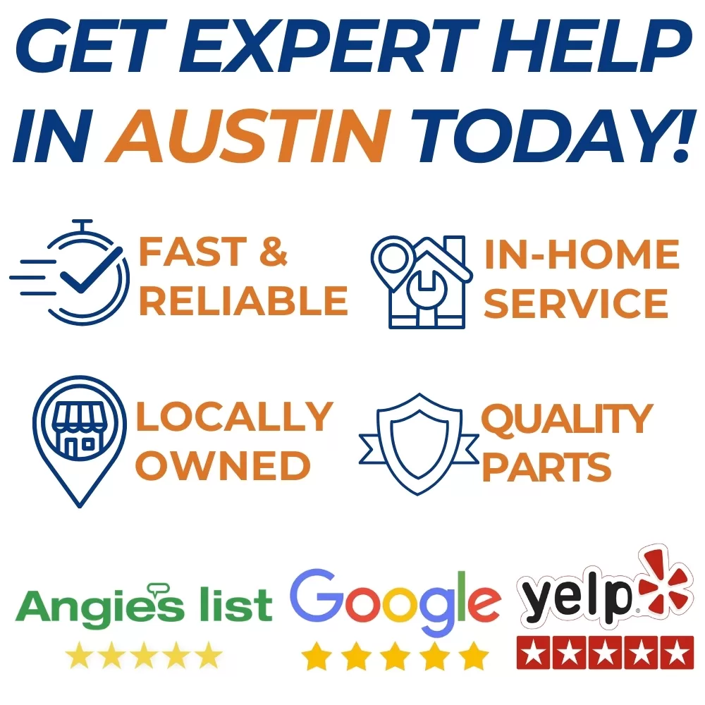 same day in home appliance repair service in austin texas and metro area