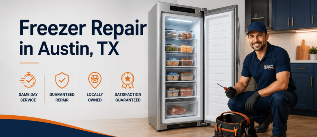 Freezer Repair in Austin TX